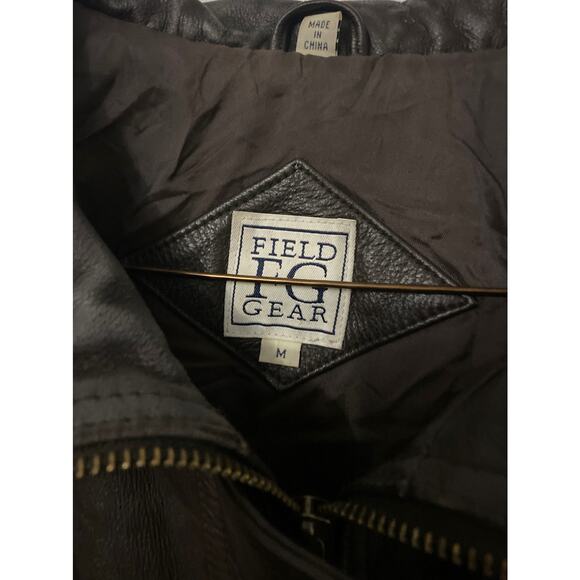 Field FG gear genuine leather jacket size medium - Picture 2 of 6
